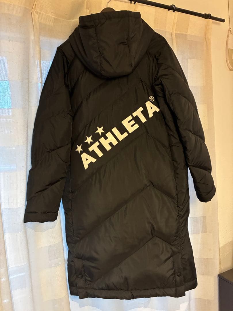 【週末セール】ATHLETA ベンチコート M ブラック