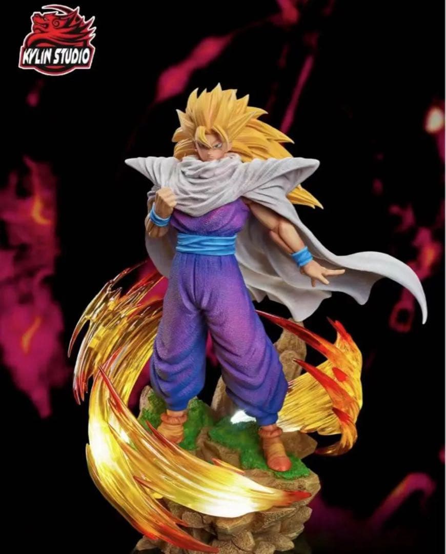 ドラゴンボール 孫悟飯 ガレキ ガレージキット スタチュー X①⑤