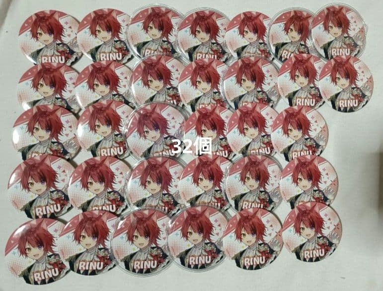 すとぷり　莉犬　缶バッチ　アリツア　等身　黒衣装