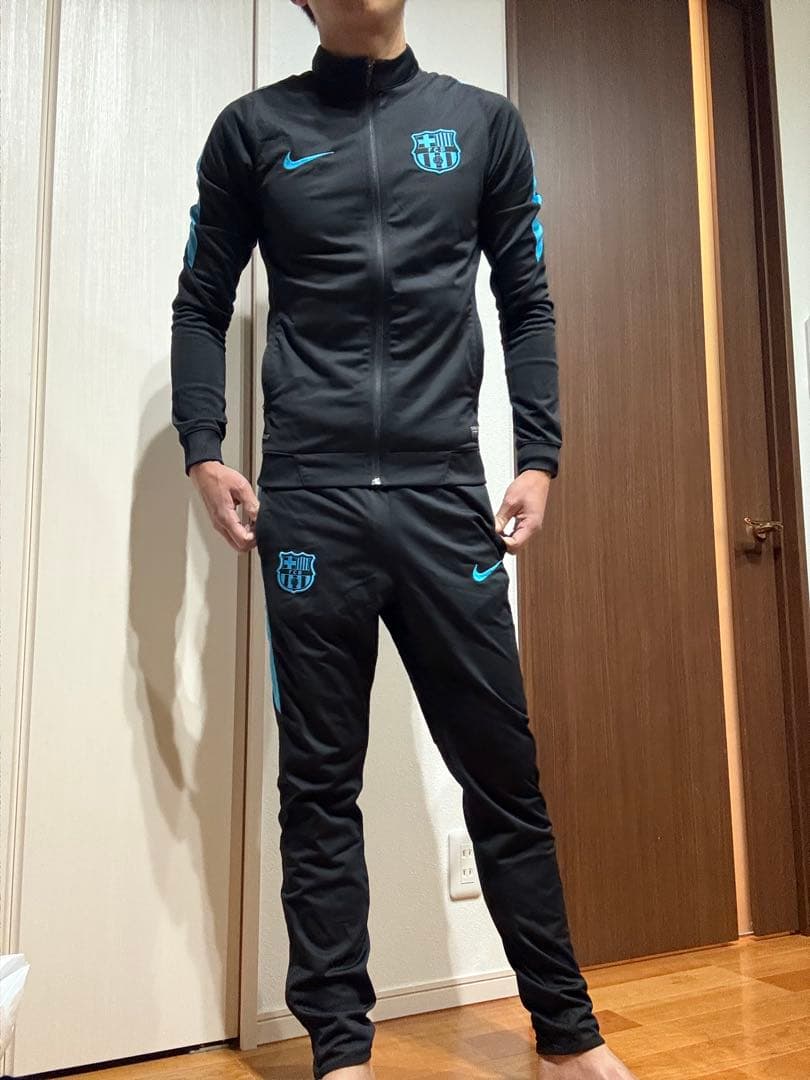 バルセロナ　ナイキNike Barcelona ジャージ上下セット　S 美品