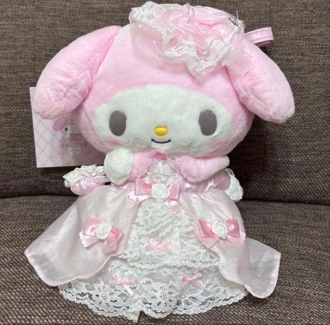 レディマイメロディ　マイメロ　ぬいぐるみ風ショルダーバッグ　サンリオ