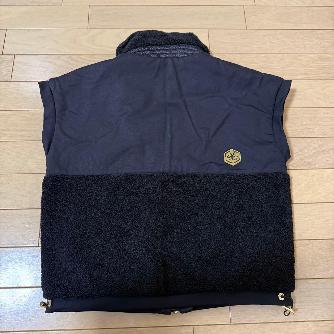 SY32 ダウンベスト　ゴルフウェア　ボア