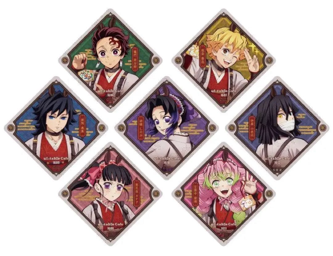 鬼滅の刃 午年 コースター 全種類　セット