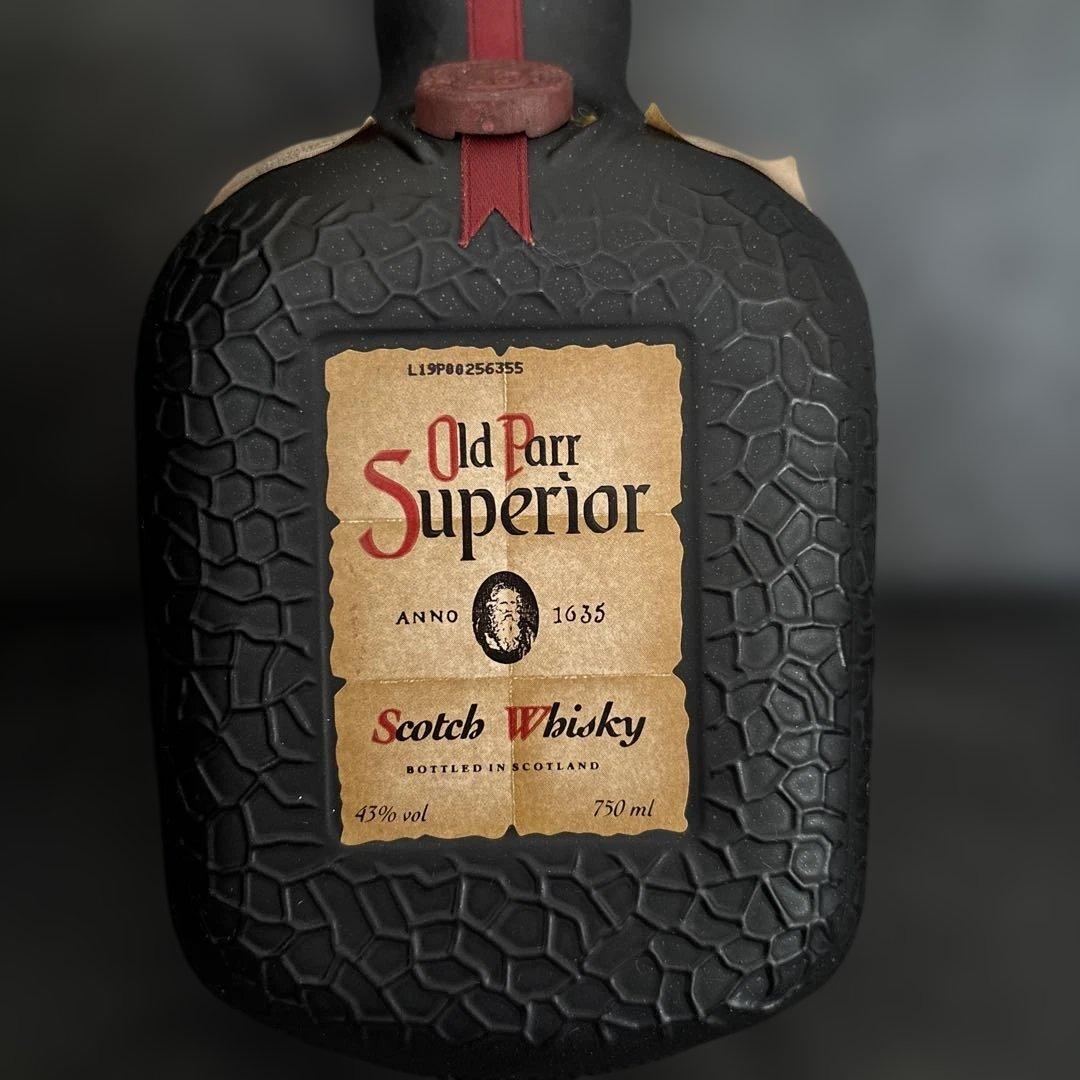 Old Parr Superior スコッチウイスキー 箱入り