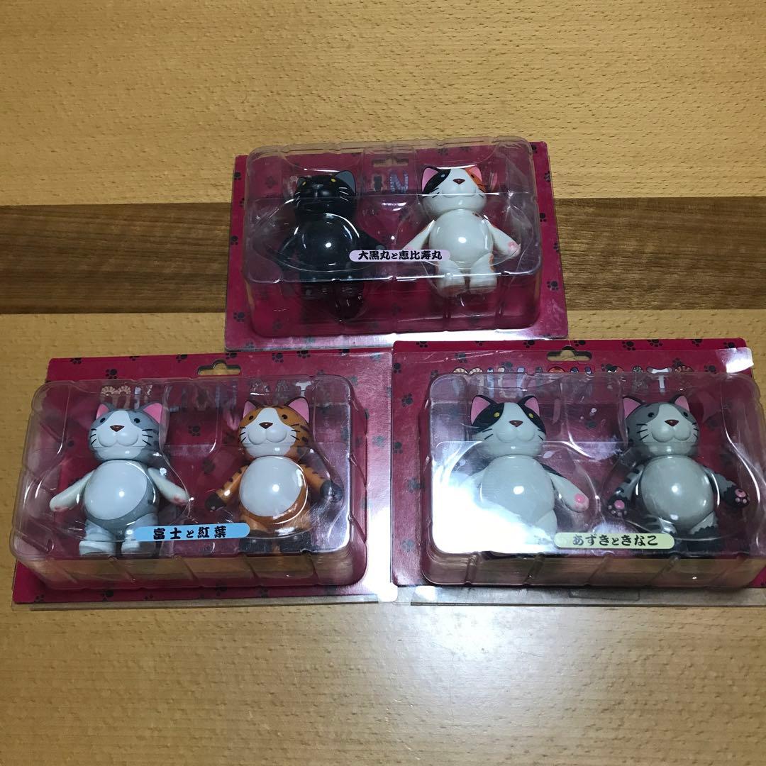 ギガブレイン 白浪のりこさんの猫フィギュアセット