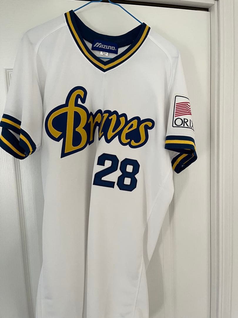 オリックスブレーブス星野投手レプリカユニフォームＯサイズ