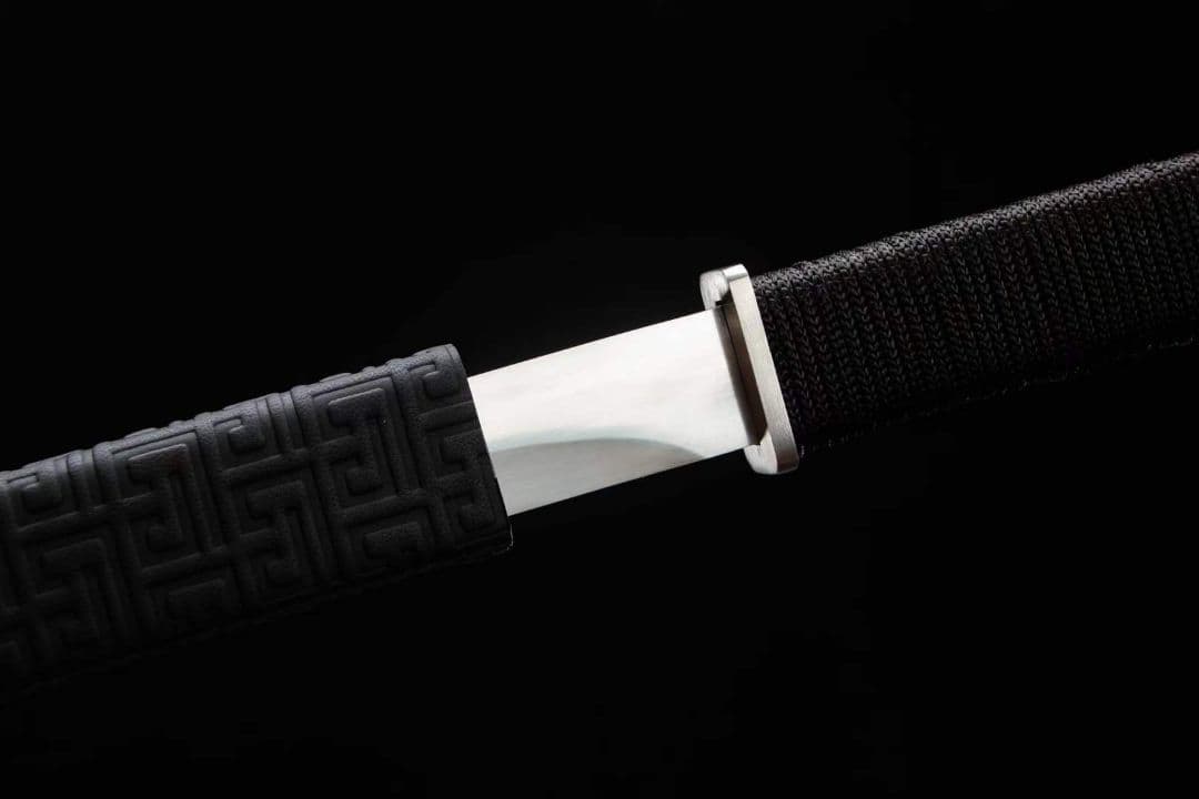 中金曲刃環首片手刀 古兵器 武具　刀装具　日本刀　模造刀 居合刀   短刀