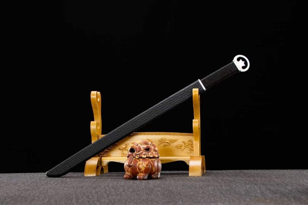 中金曲刃環首片手刀 古兵器 武具　刀装具　日本刀　模造刀 居合刀   短刀