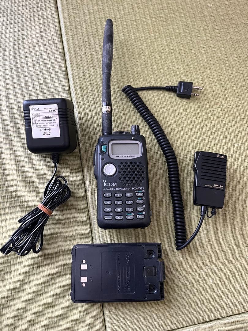 ICOM IC-T81 ４バンド ハンディ機 トランシーバー