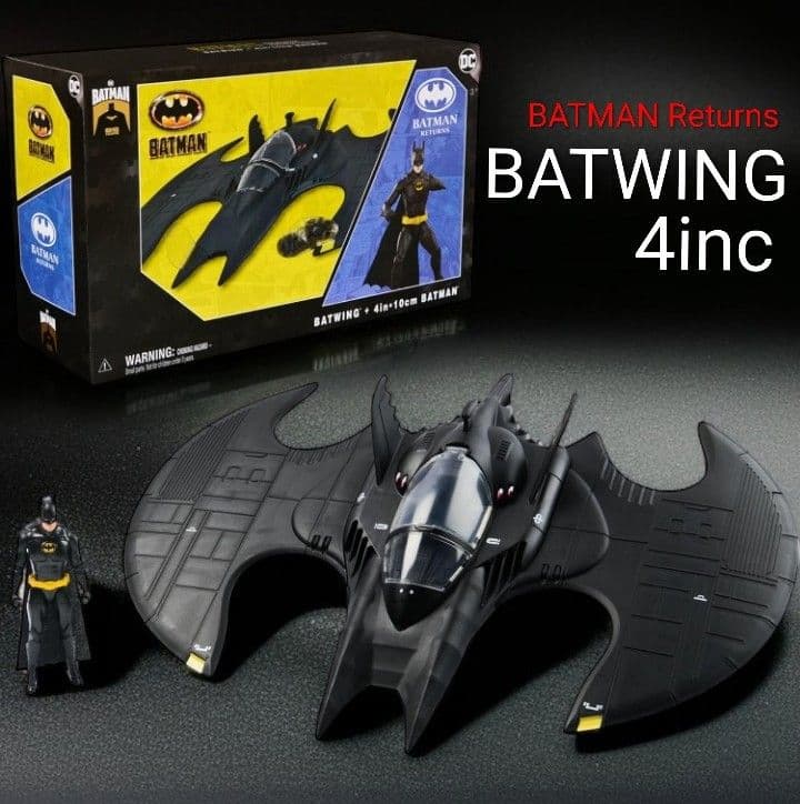 ★未使用 バットウィング アクション フィギュア付 4inc バットマン