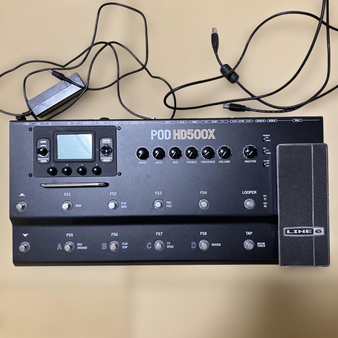 ギター LINE6 POD HD500X