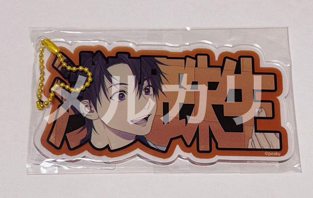 灰色のアルカディア 灰アル ネームプレートキーホルダー　珠生