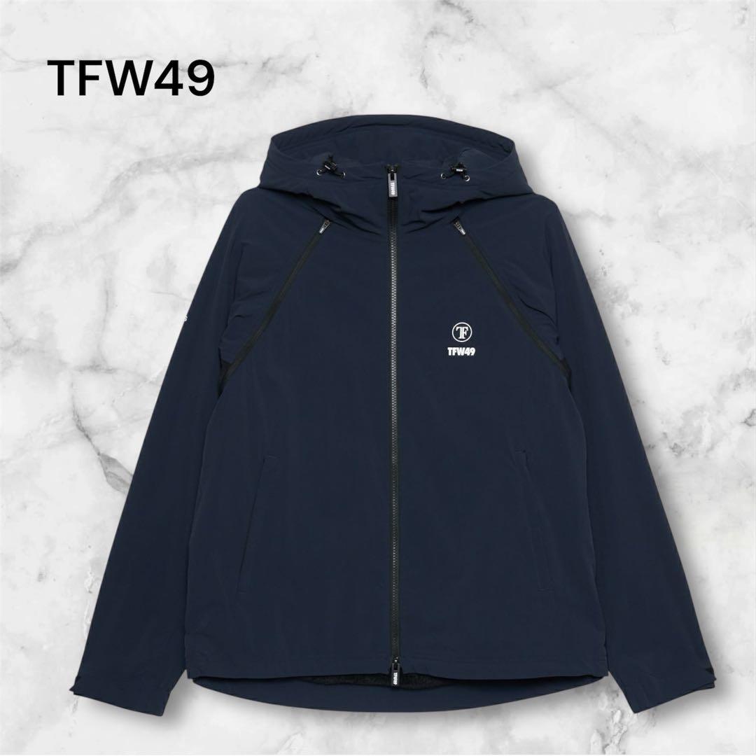 【新品・タグ付き】TFW49 ブルゾン ベスト 2WAY ネイビー Lサイズ