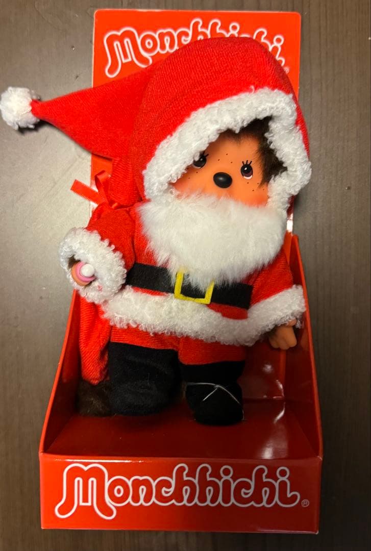 【海外限定】モンチッチ サンタクロース クリスマス ぬいぐるみ