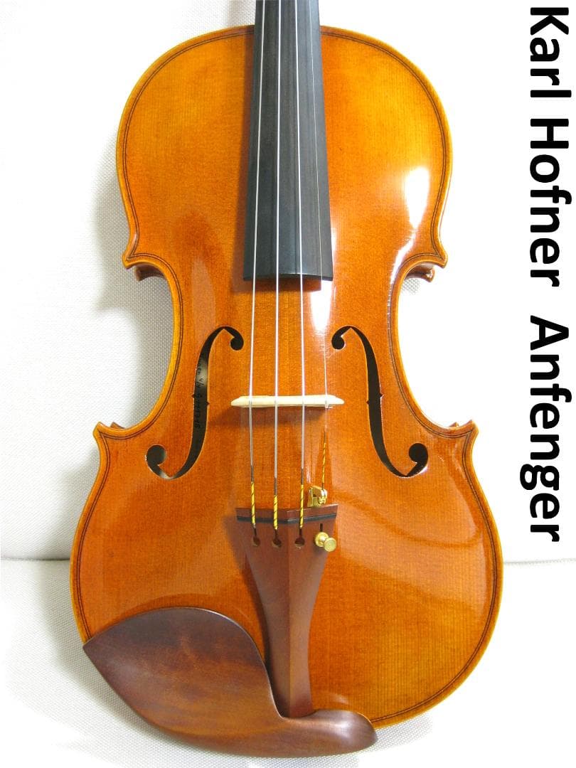 【美麗良杢】 ドイツ製 カールヘフナー Anfenger バイオリン セット