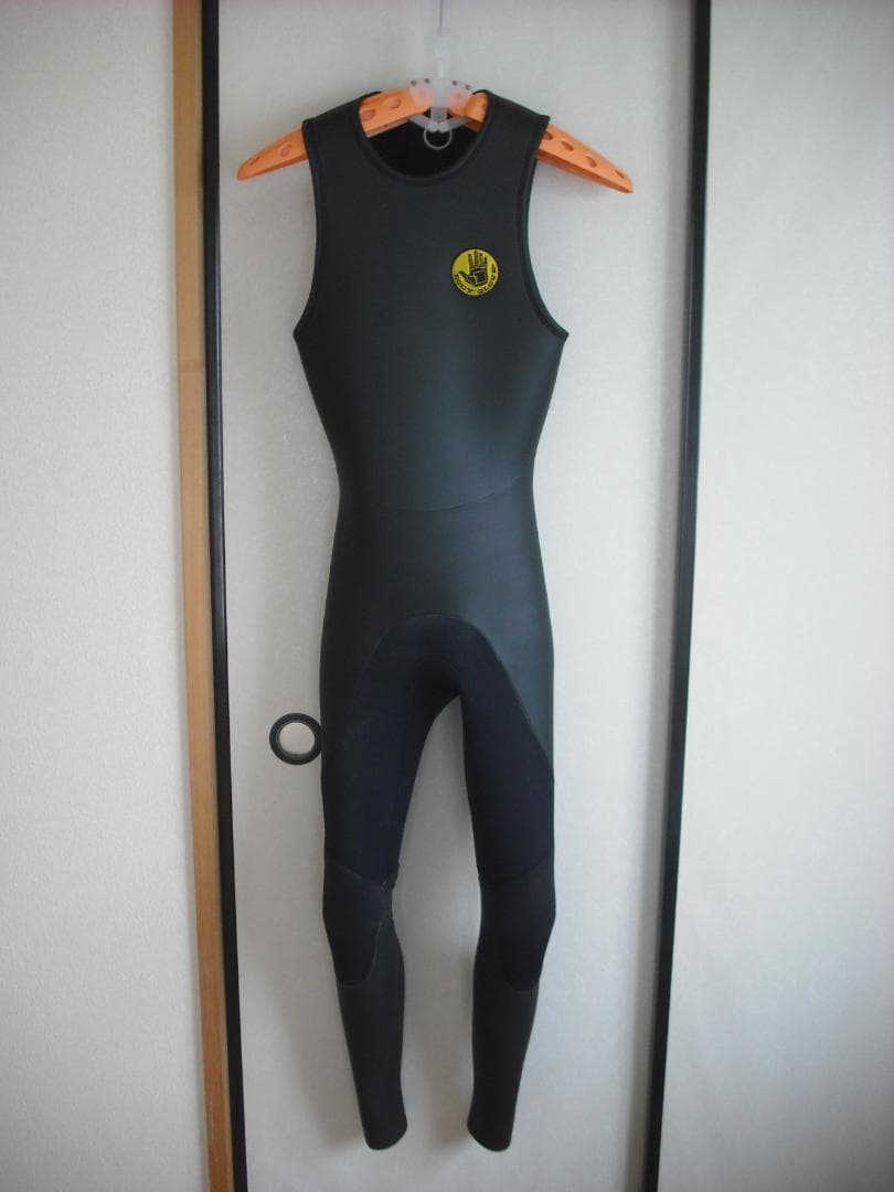 【使用感少なめ・柔らかい】ウエットスーツ　ロングジョン【ML】BODYGROVE