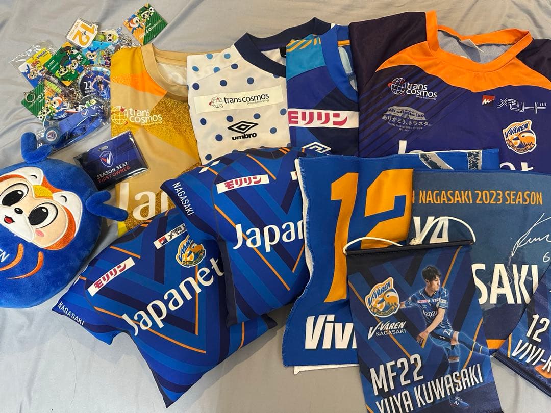 V・ファーレン長崎　ユニフォーム・グッズまとめ売り