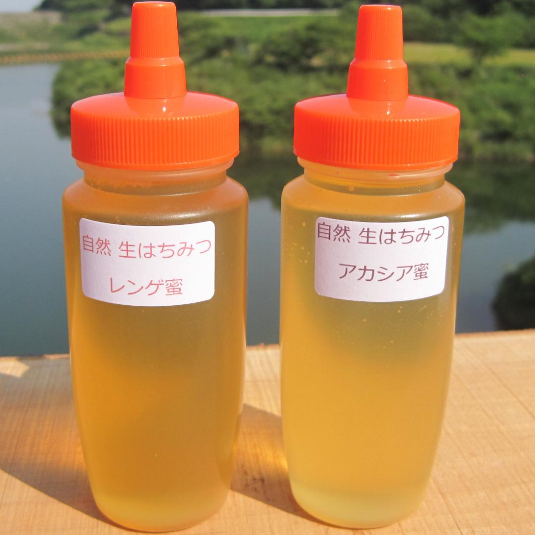 ✴️アカシア蜜５本&レンゲ蜜５本　生はちみつ　自家製蜂蜜