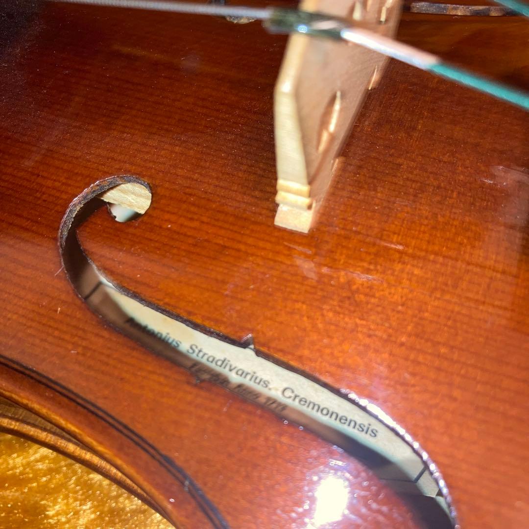 ストラディヴァリウス Faciebat Anno 1713 バイオリン 虎杢