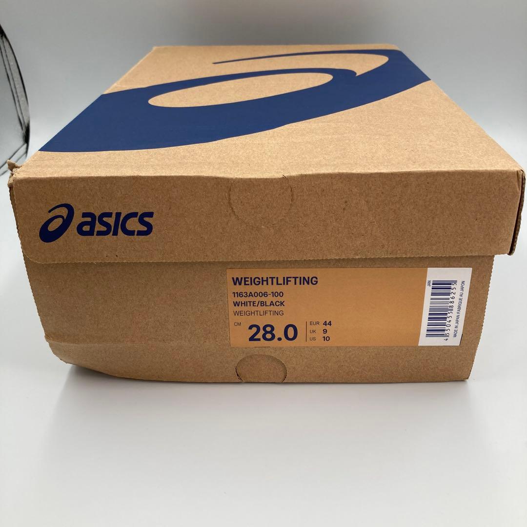 ASICS ウェイトリフティングシューズ 28cm 1163A006-100