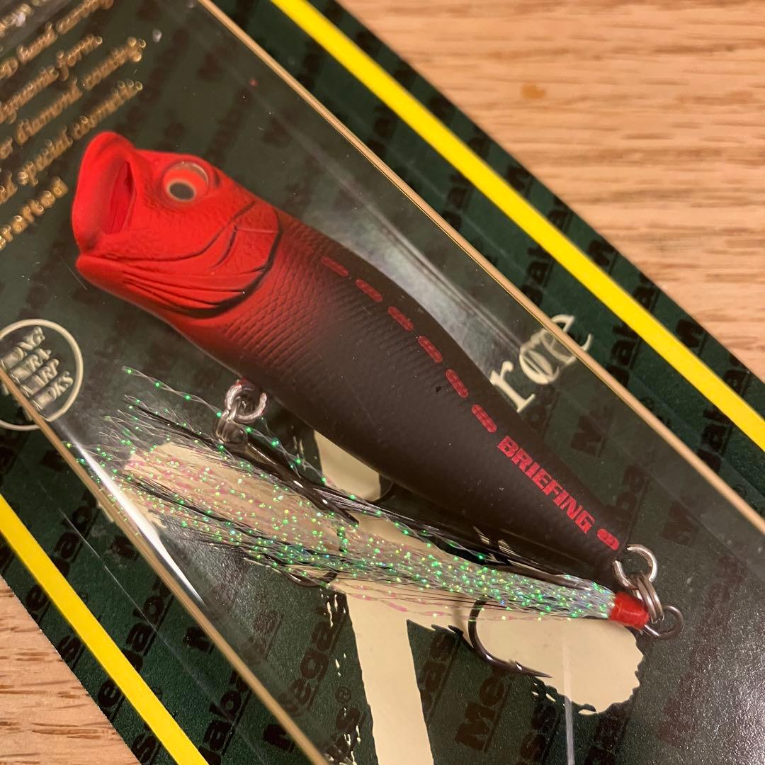 POP-XMegabass✕BRIEFING限定ポップエックス　メガバスPOPX