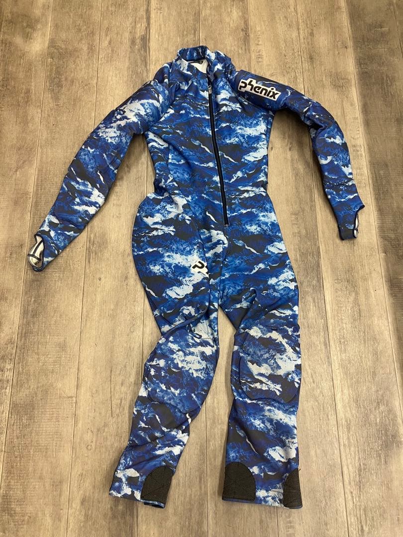 phoenixアルペンスキーレーシングスーツワンピースウェアＬ青