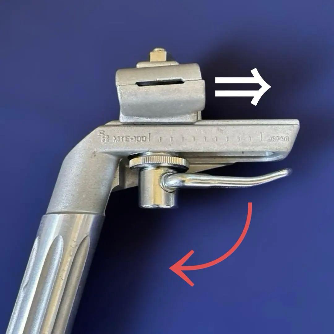 オールドMTBに!! サカエMTE-100スライド シートポスト 27.2 mm