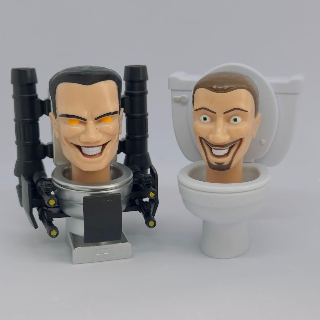 SKIBIDI TOILET ミステリーコレクターフィギュアフルセット8点