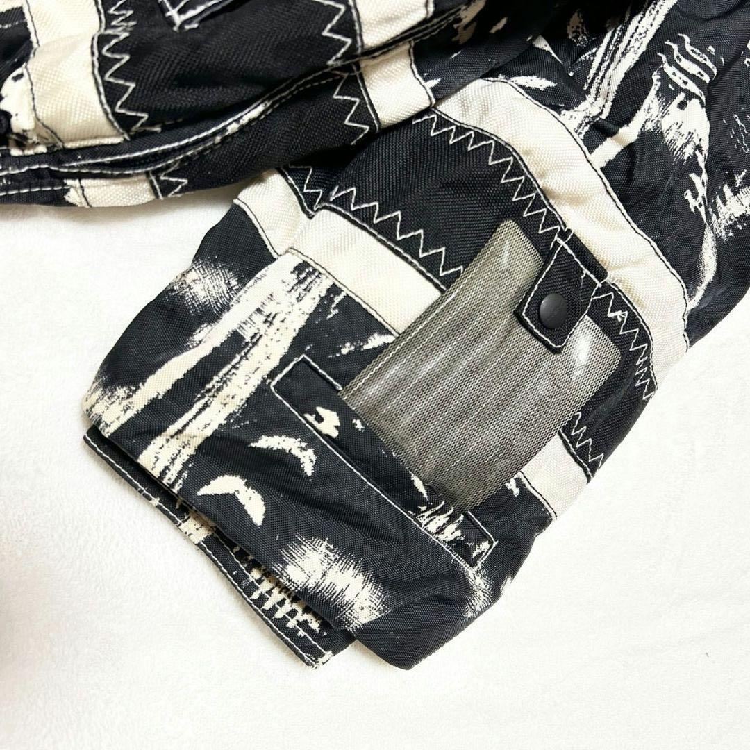 フェニックス【O】スノーボードウェア スキー ジャケット 総柄 ブラック Y2K