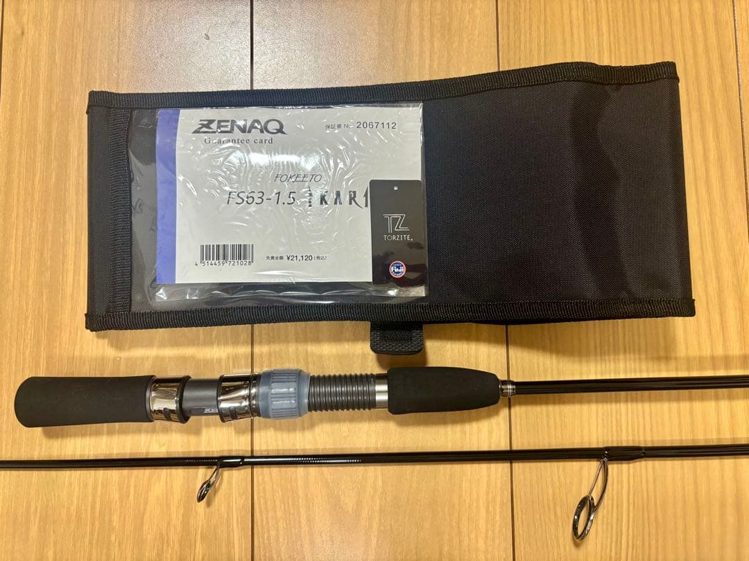 【未使用レベル】ZENAQゼナックフォキートイカリ FS63-1.5 IKARI