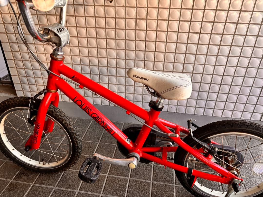 LOUIS GARNEAU 16インチ キッズバイク レッド