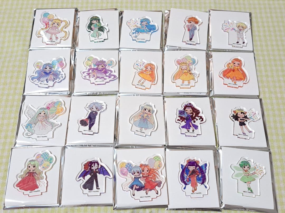 ぴちぴちピッチ アクリルスタンド ぷち コンプリートセット