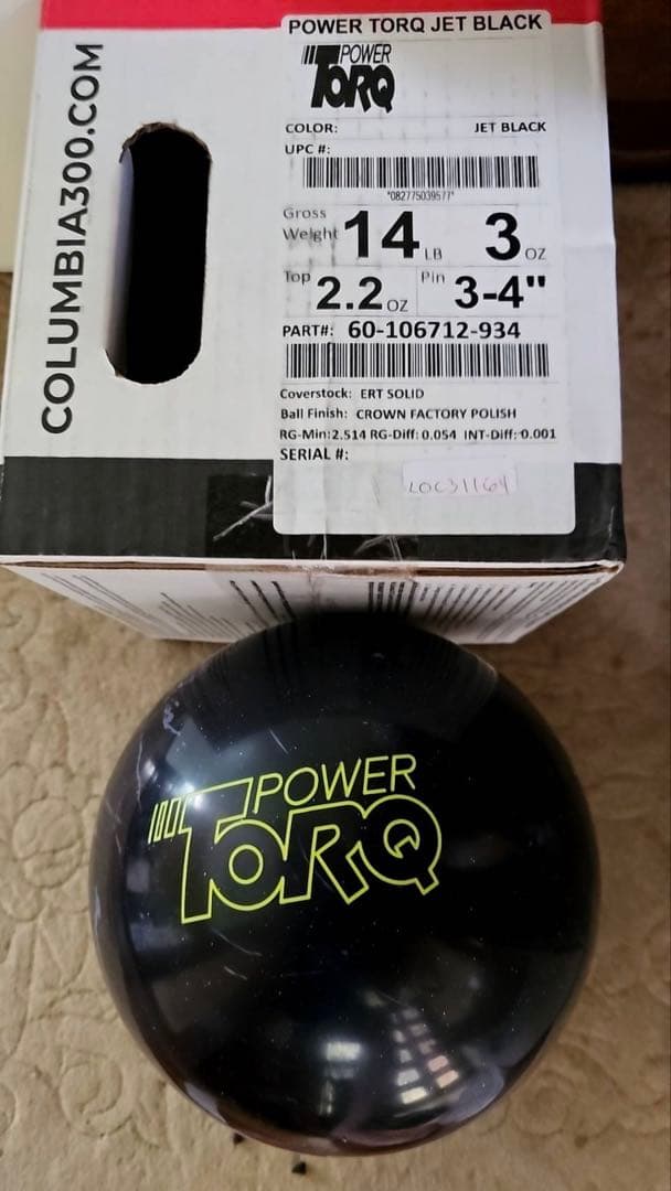 (新品•未使用)POWERTORQ JETBLACK 14ポンド
