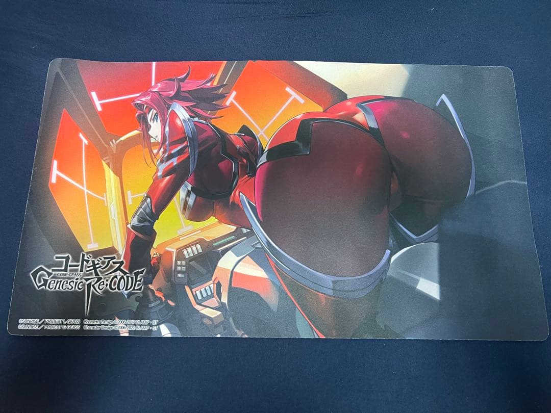 コードギアス　プレイマット　カレン　ラバーマット