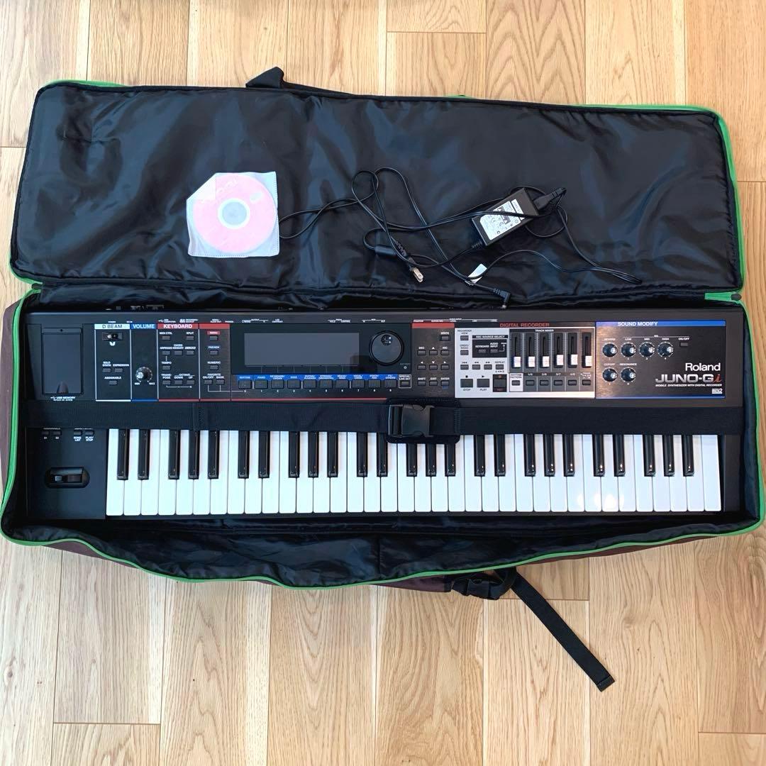 Roland シンセサイザー JUNO-Gi ローランド ケース付　ジャンク