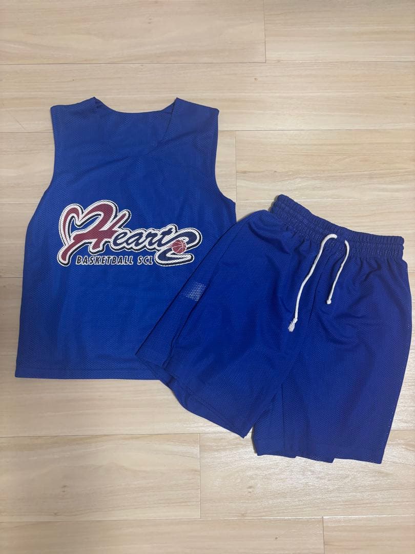 ハーツ バスケットボール ユニフォーム 上下セット キッズ145㎝