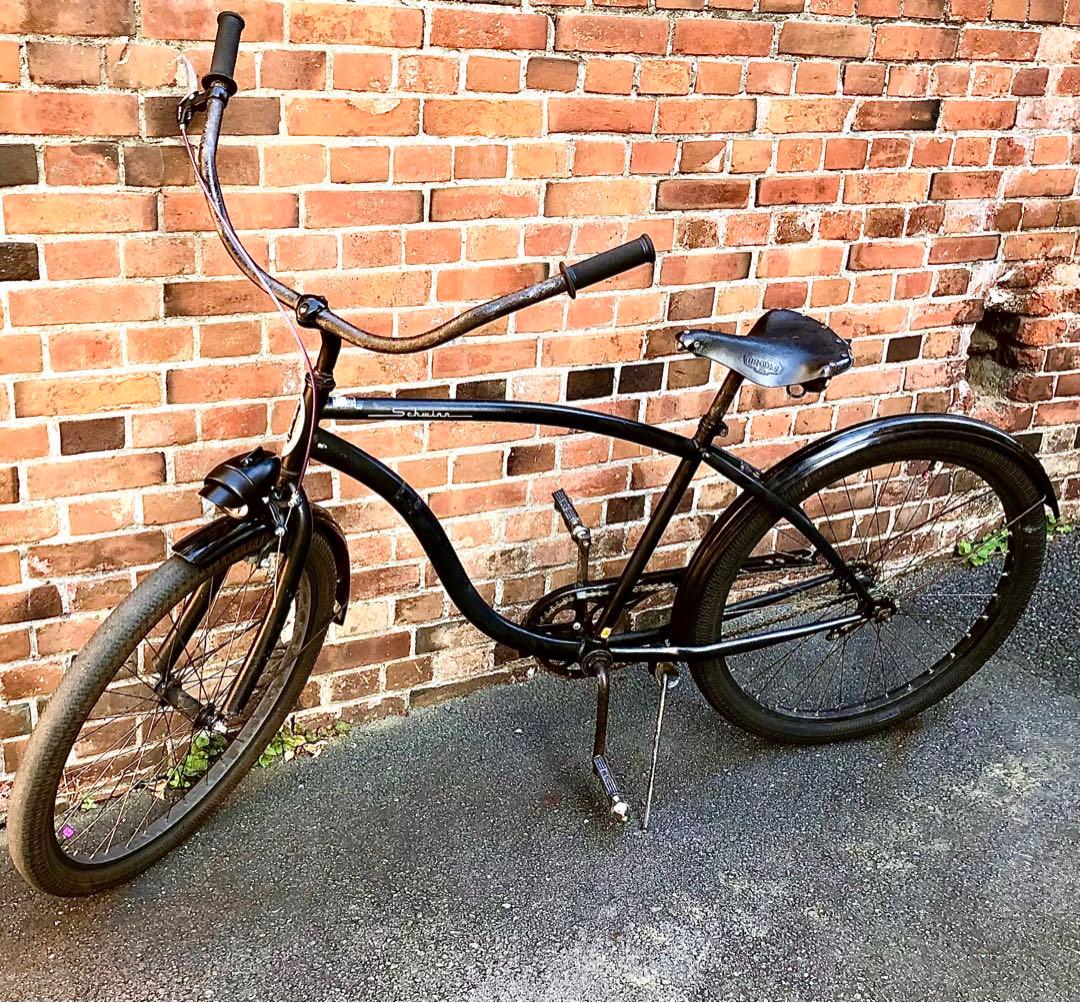 希少schwinn S-1ビーチクルーザー　クラシックblack custom