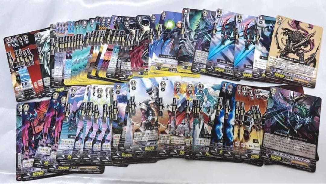 カードファイトヴァンガード　シャドウパラディン　デッキ50枚　パーツ　他