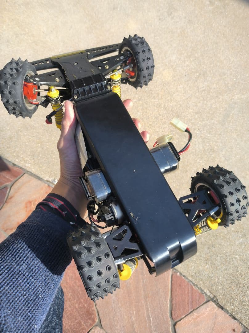 当時物　タミヤ　スーパーショット　MACHINE-4プロポ付き！