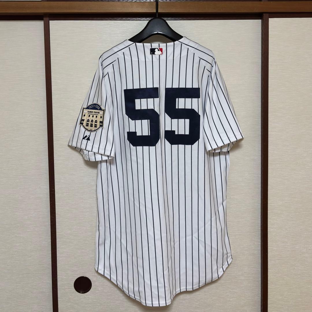 2008年 ヤンキース 松井秀喜 オーセンティックユニフォーム Majestic