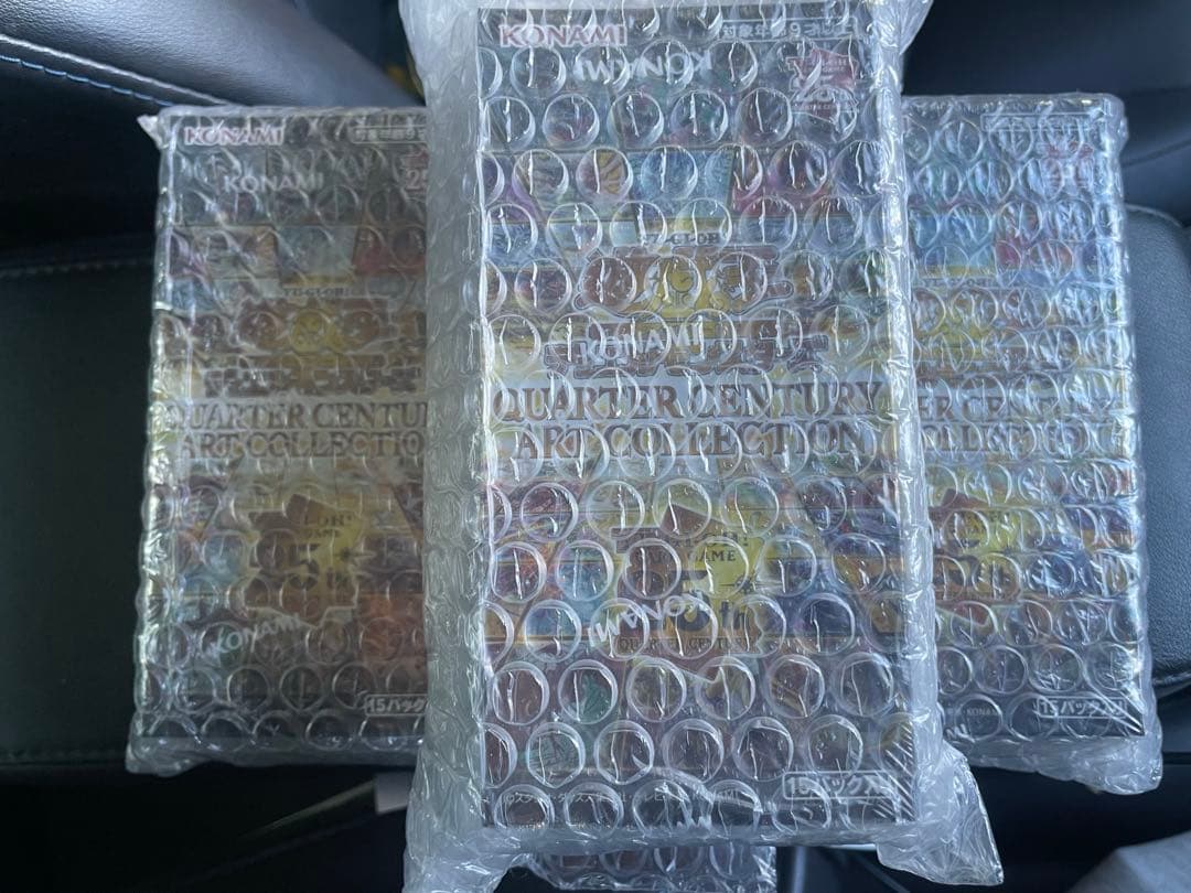 遊戯王　クォーターセンチュリーアートコレクション 4BOX シュリンク付き