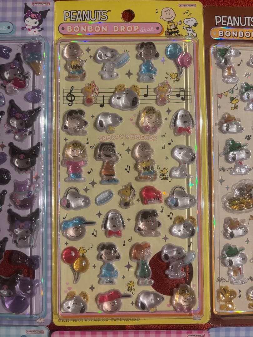 ボンボンドロップシール クーリア　6種セット サンリオ　キティ 国内正規品