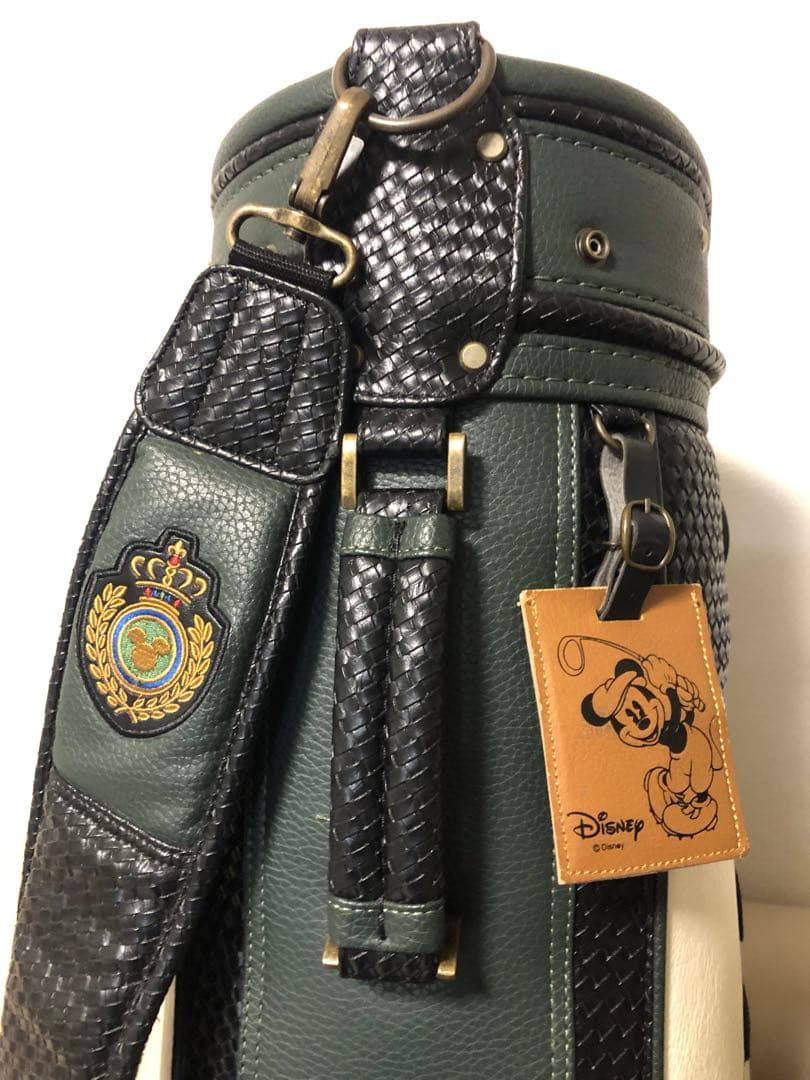 【送料込み】廃盤希少品　一点物　ミッキーマウス　キャディバッグ　ゴルフバッグ