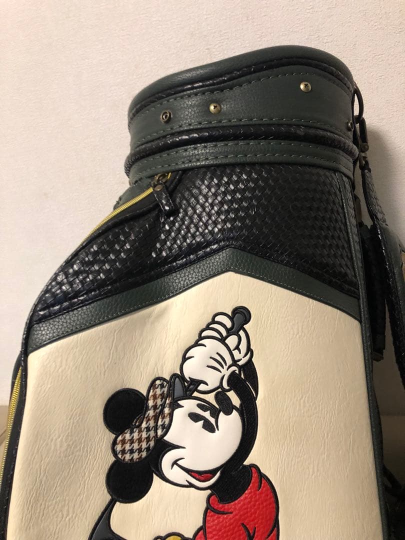 【送料込み】廃盤希少品　一点物　ミッキーマウス　キャディバッグ　ゴルフバッグ