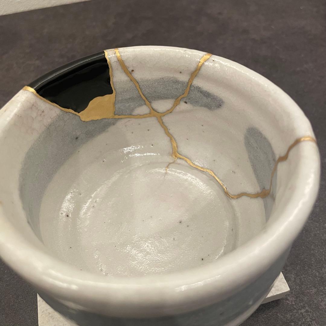 金継ぎ済み　抹茶茶碗-14