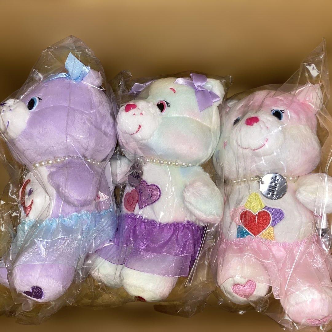 ILLIT ケアベア Care Bears ぬいぐるみ 3体セット