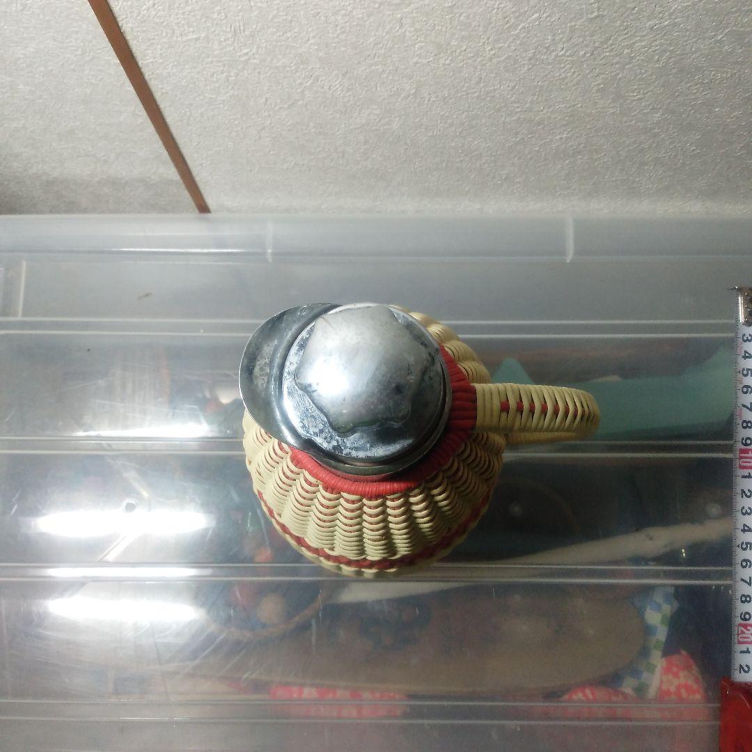 スウェーデン製ビンテージストローホーローポット