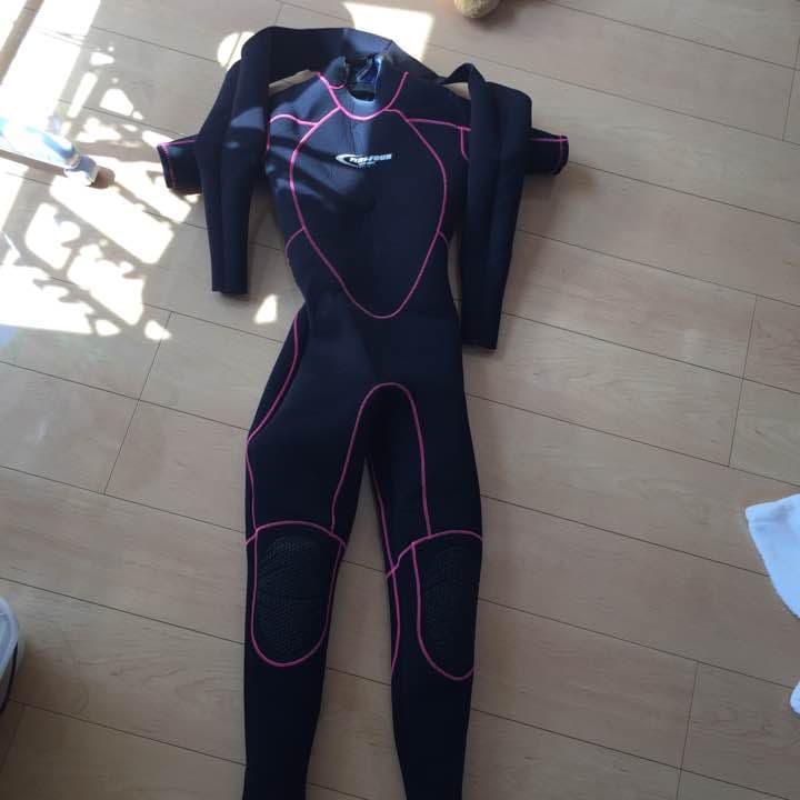 ウェットスーツ と アーム セット 3mm レディース