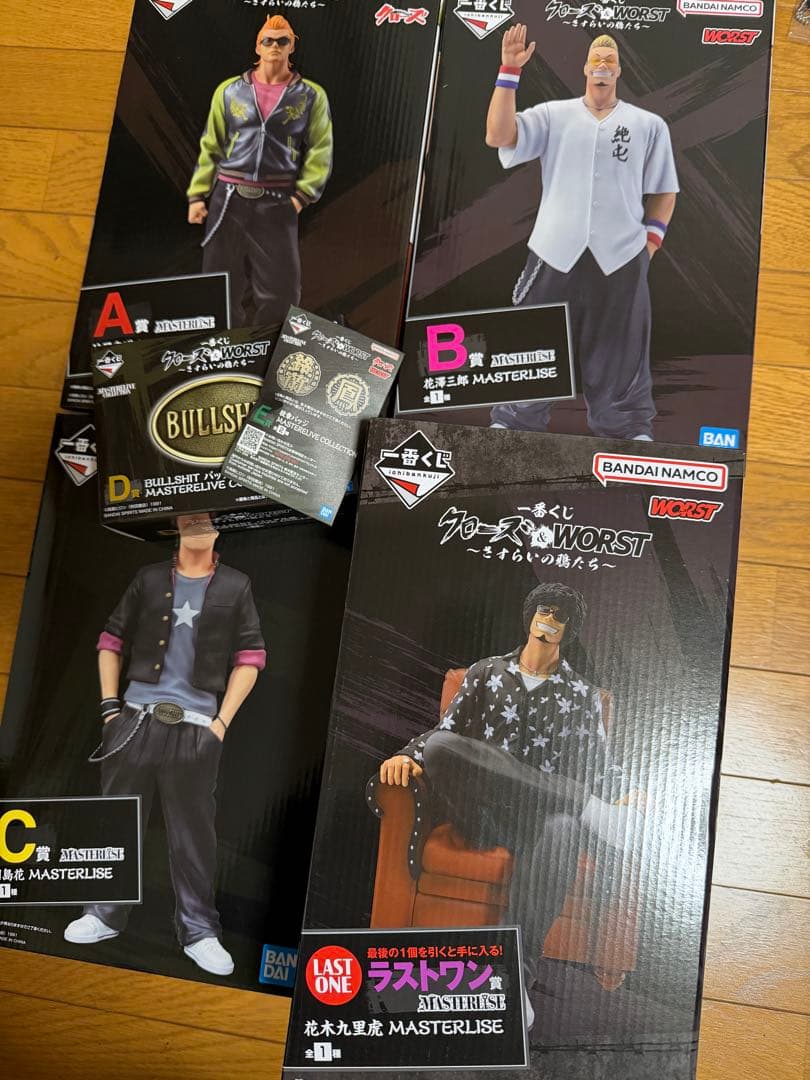 クローズ 一番くじ A賞 B賞 C賞 D賞 E賞 ラストワン賞 6点まとめ売り