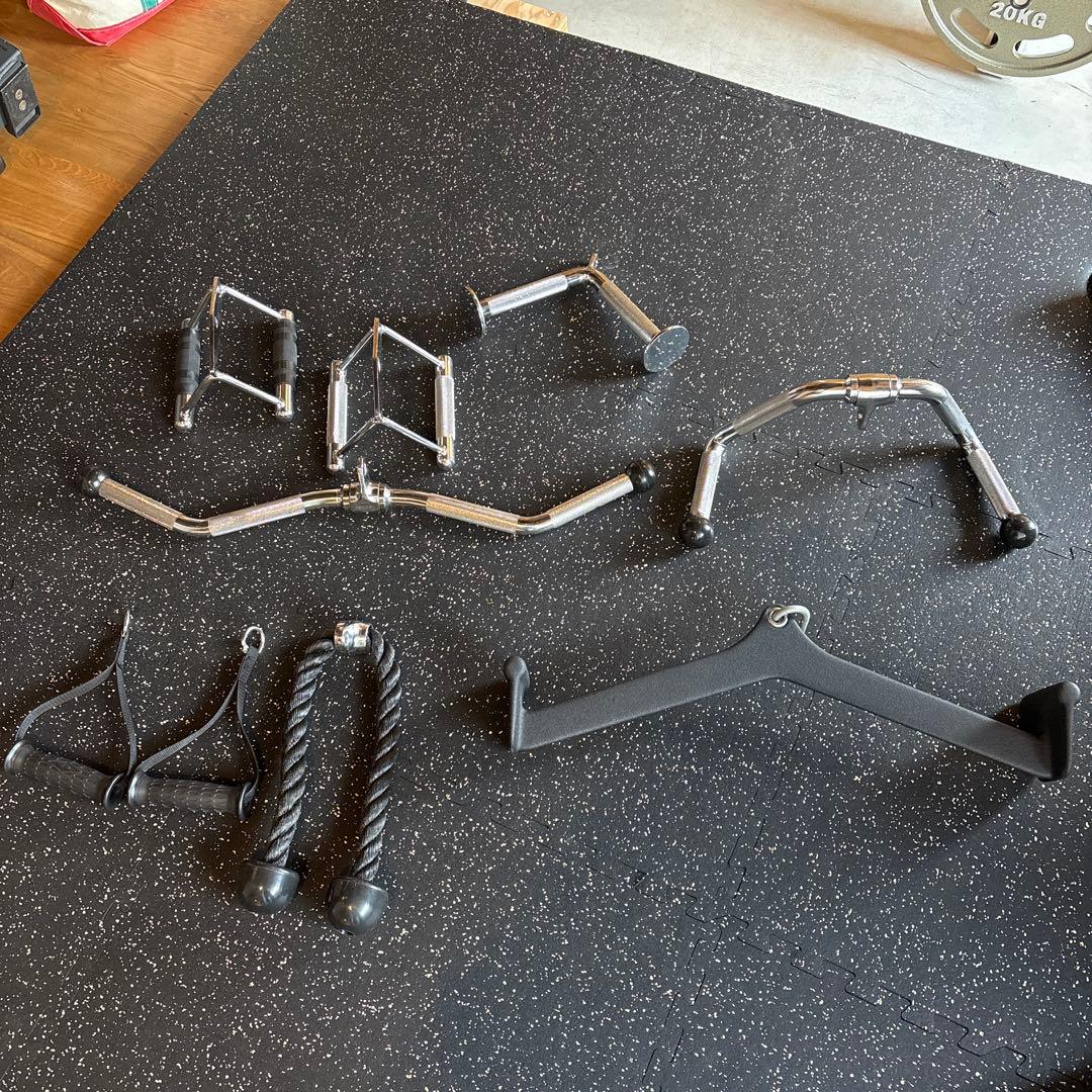 [引取り限定]ケーブルトレーニングアタッチメント8点セット